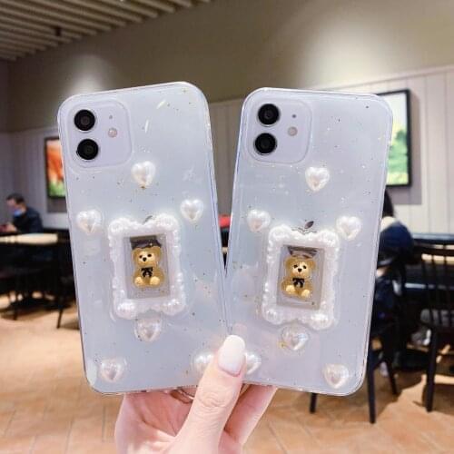 Color Thick Border Cute Panda Phone Case For OPPO A53 A32 A93 A91 A31 A8 A5 A9 A92S A5 A12E A72 A11 Reno 5 4 3 Z K SE Pro Cover