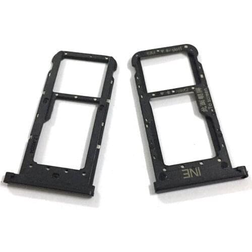 Sim Tray Holder For Huawei P Smart Plus 2018 / Nova3i SIM Card Tray Slot Holder Adapter Socket Repair Parts