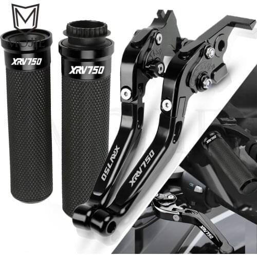 For Honda XRV750 XRV 750 L-Y Africa Twin 1990-2003 1991 1992 1993 Motorcycle CNC Brake Clutch Levers Handlebar Hand Bar Grips