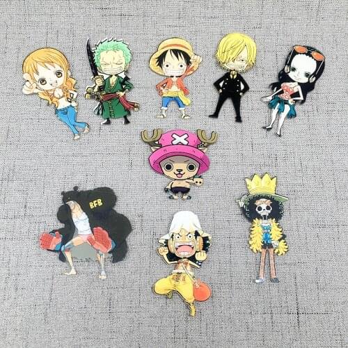One piece anime action figure prefect quality acrylic fridge magnets classic toys for children home decoration
