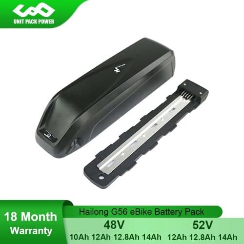 48V 10Ah 12Ah 13Ah 14Ah New Version Halilong Electric eBike Battery With Sanyo/Samsung/LG Cell for 1000W 750W 500W 350W Motor