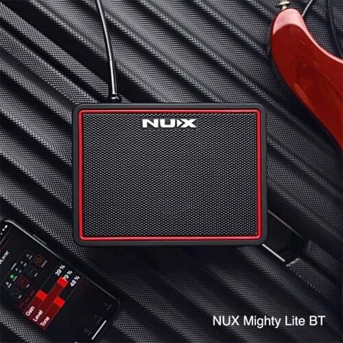 NUX Mighty Lite BT Guitar Amplifier Mini Portable Modeling Amplifier with Bluetooth For Acoustic Electric Guitar