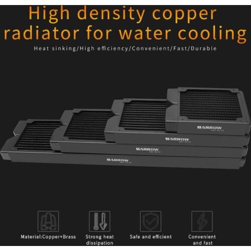 Barrow Dabel-30a series 480 copper Radiator single-wave 14 Waterways (Thick:30MM)