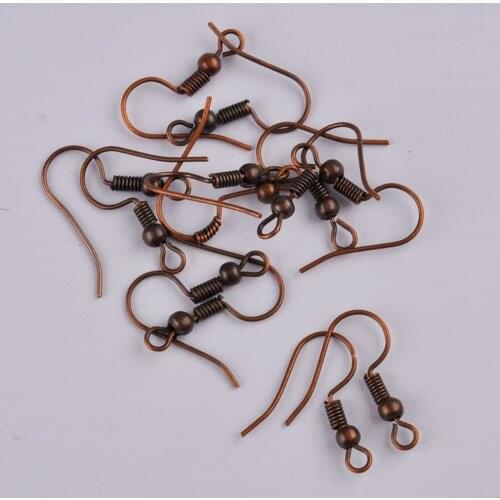 1000pcs Antique Copper DIY Earring Findings Earrings Clasps Hooks Fittings DIY Jewelry Making Accessories Hook Earwire Jewelry