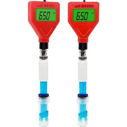 Multipurpose pH meter LCD Acidity Meter With Backlight Replaceable Electrode Aquarium Hydroponics Spas Swimming Pools PH-98201B
