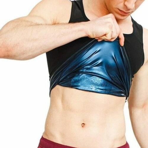 Men and Women Slimming Body Shaper Waist Trainer Vest Black Neoprene Sweat Sauna Vest Heating Tank Top Fitness Shapewear Corset