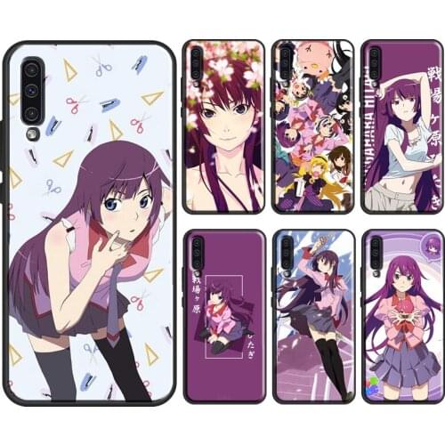 Monogatari Senjougahara Hitagi Soft Case For Samsung Galaxy A52 A42 A12 A20e A21S A10 A40 A50 A70 A51 A71 A31 A41 Cover