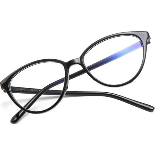 NEW Fashion Womem & Men Optical Glasses Personality Cat Eye Anti-UV Spectacles Small Frame Eyeglasses