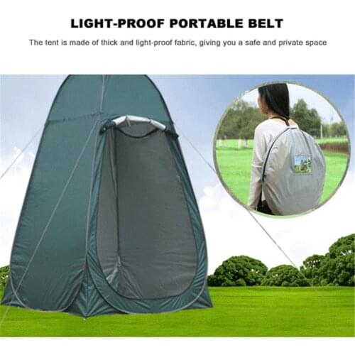 Portable Privacy Shower Toilet Camping Pop Up Camouflage Function Outdoor Picnic Shift Bathing Dressing Tent Fishing Tents