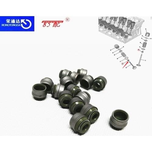 Engine valve stem gasket 095640 For Peugeot 2008 206 207 301 307 308 308S 408 For Citroen C2 C3XR