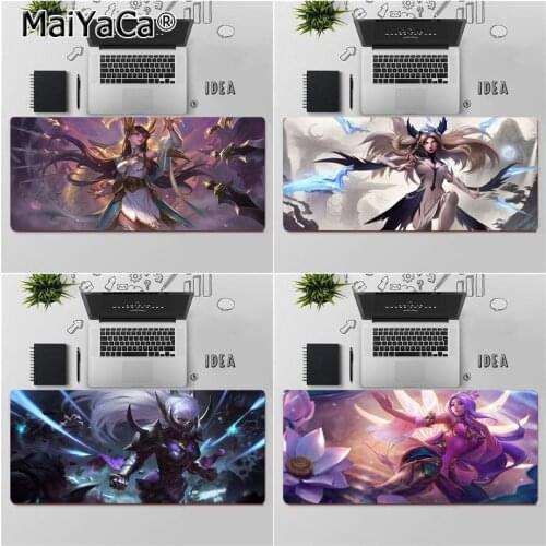 MaiYaCa Top Quality League of Legends Irelia Natural Rubber Gaming mousepad Desk Mat Free Shipping Large Mouse Pad Keyboards Mat