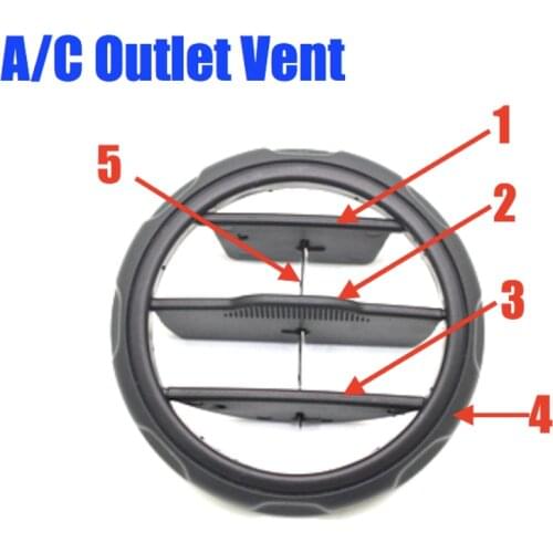 Rear Center Console Face Level Air Vent Grille Bezel For Range Rover Sport Discovery 3 4 LR3 LR4 LR041180