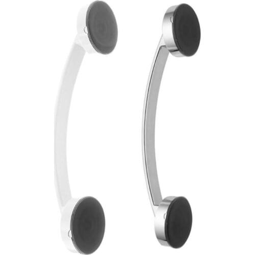 1pc Vacuum Sucker Suction Cup Handrail Grip Bathroom Safety Helping Handle Kids Elder Grab Bar Anti Slip for Glass Door Bathroo