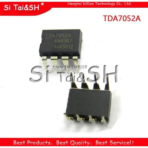 10PCS TDA7052A DIP-8 TDA7052 DIP 7052A DIP8