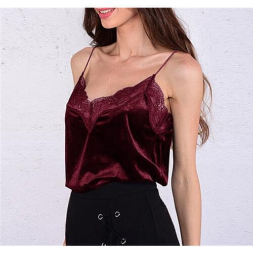 2018 Elegant Lace Top Summer Women Tank Top Sleeveless Shirt Bustier Sexy Deep V-Neck Bra Vest Bralette Blouse Cami