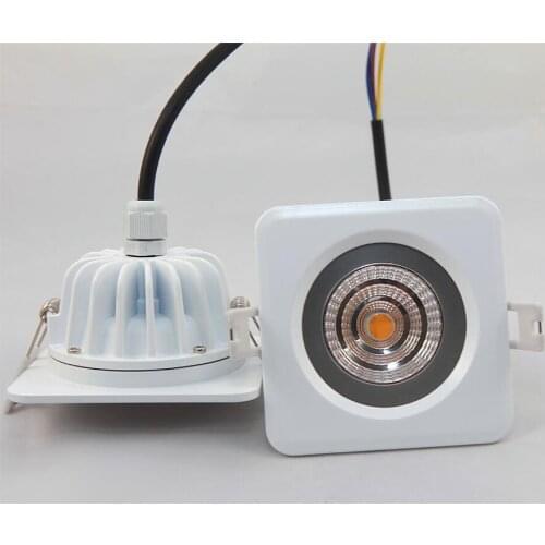5W 7W Non-driver Dimmable LED Ceiling Down Light Lamp AC220-240V Driverless LED Downlight Square Outdoor Waterproof IP65