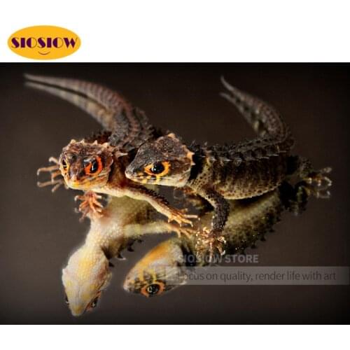 5d Diamond Painting Full Square Lizard Reptile 3D Diamond Mosaic Embroidery Canvas Rhinestones Cross Stitch Kit Decor Home Gifts