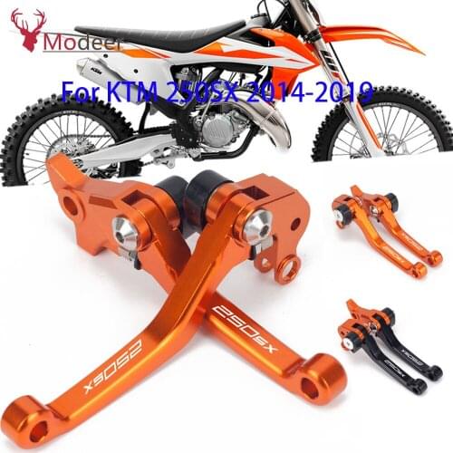 CNC Aluminum Motorcycles Brake Clutch Levers For KTM 250SX 250 SX 2014 2015 2016 2017 2018 2019 2020 2021 Accessories