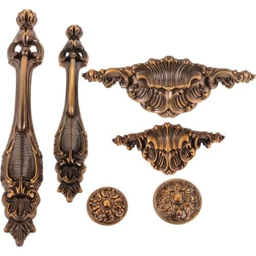 Antique Furniture coffee Zinc Alloy single hole Handle Kitchen Cabinet Drawer Door Wardrobe knob durable elegant colorfast