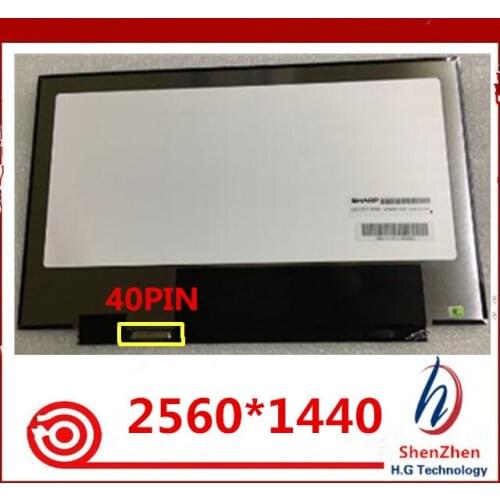 Free shipping 13.3" WQHD IPS lcd Display Replacement Matrix LQ133T1JW02 FOR ACER ASPIRE laptop replacement