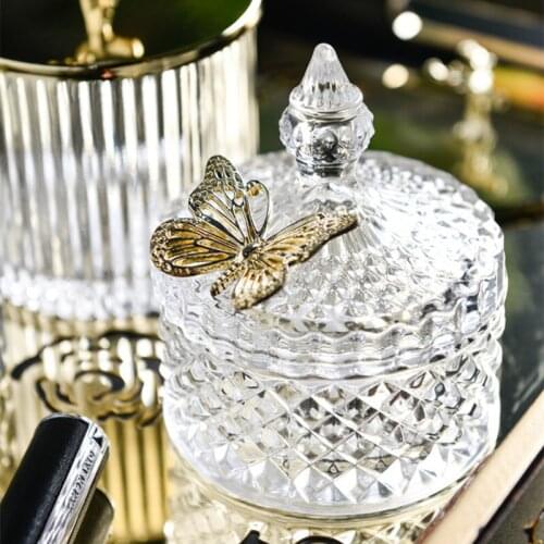 Storage tank decoration Sealed jar with lid Tea caddy Deer head storage tank Decorative jar Home Decoration Desktop ornaments