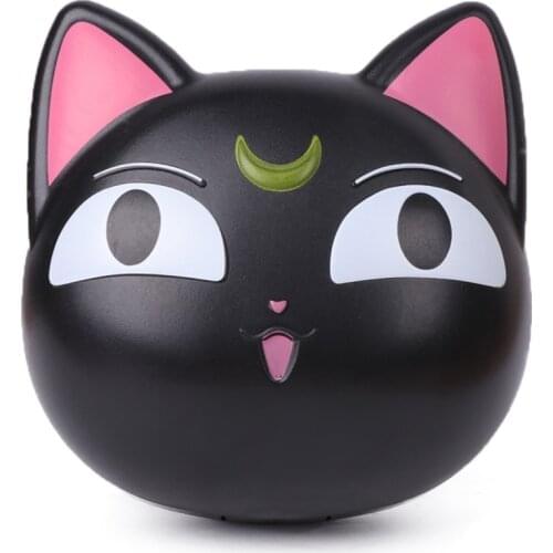 Lens Box Cartoon Cute Cat Portable Contact Storage Case Mirror Container Holder