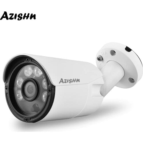 AZISHN H.265/H.264 IP Camera 5MP 1/2.8"SONY IMX335 Metal IP67 indoor/outdoor CCTV Camera Surveillance Video Network ONVIF P2P