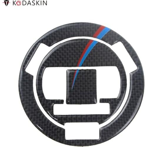 KODASKIN 3D Motorcycle Real Carbon Protection Gas Fuel Tank Cap Cover Stickers accessories for BMW S 1000 RR S1000RR HP4