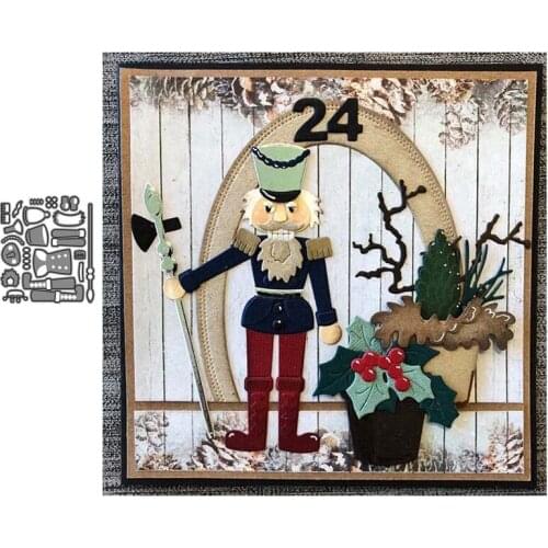 Guard Soldiers Set Metal Cutting Die Mould Scrapbook Die Embossing DIY Handicraft Paper Card Photo Album 2021 New