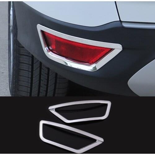 For Ford Kuga Escape 2013 2014 2015 2016 2017 Car Rear Fog Light Cover Stickers External Decoration Auto Accessories Car-styling