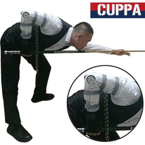 2017 New CUPPA Snooker Training Integrated Arm Wrist Pool Cue Training Appliance Billiard Accessories Glove China