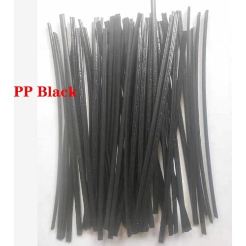 Plastic welding rods electrodes for hot air welder gun auto car bumper repair tools black ABS PE PP PPR sticks floor soldering