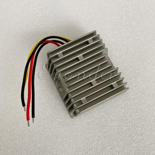 Full Waterproof 5v/6v/9v/10v/11v dc to 12v dc 5a 60w power supply converters dc to dc step up boost 5 volt to 12 volt 10a 120w