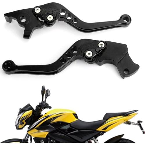 Areyourshop for MODENAS PULSAR NS200 RS200 Brake Clutch Levers Aluminum Left&Right Motorcycle Brake Parts
