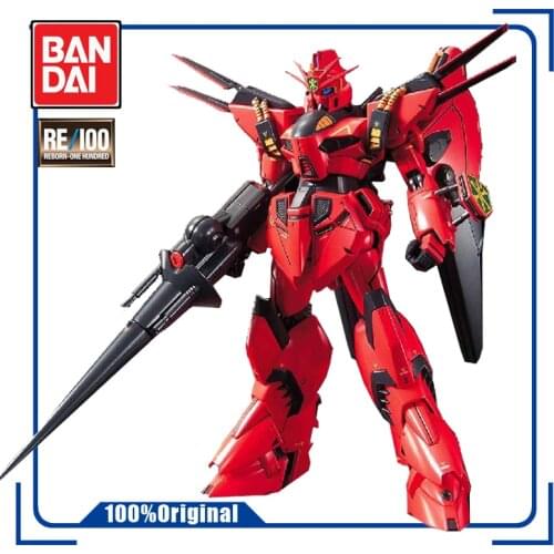 BANDAI RE 1/100 F91 VIGNA-GHINA2 GUNDAM Assembling Model Action Toy Figures Childrens Gifts