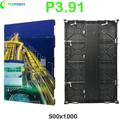 Kinglight nationstar for advertising led TV panel , P3.91 cabinet 500*1000mm p4 p5 led video wall