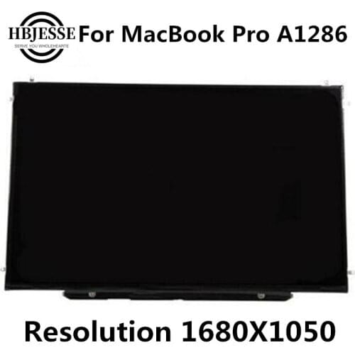 High Resolution 1680 x 1050 Matte LED LCD Screen For MacBook Pro 15.4" Unibody A1286 LCD LED Display