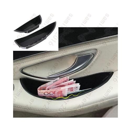 2x Front Inner Door Armrest storage box For Mercedes-Benz GLC Class X205 16-2017