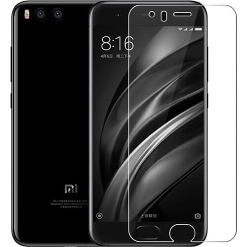 9H HD Tempered Glass For Xiaomi Mi 6 Protective Film ON Mi6 MCE16 Phone Screen Protector Cover
