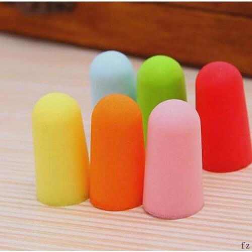 10 Pairs Anti-noise Ear Plugs Sound Insulation Ear Protection Soft Earplugs Sleeping Plugs for Travel Noise Reduction