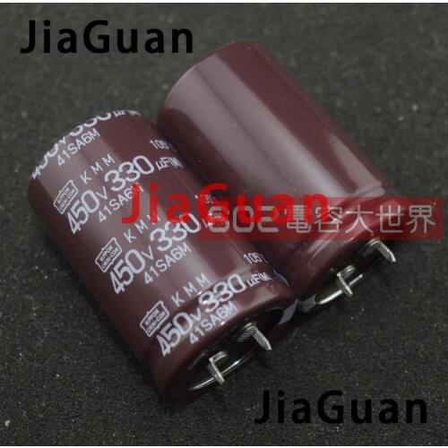 2pcs Genuine NIPPON KMM 450V330UF 30X50MM NCC electrolytic Capacitor 330UF/450V CHEMI-CON kmm 330UF 450V