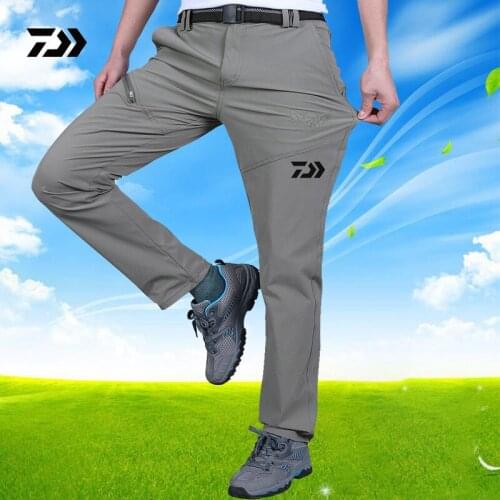 2021 DAIWA Outdoor Sports Pants 2018 Professional Men Fishing Pants Anti-static Anti-UV Quick-drying Windproof Breathable Pants