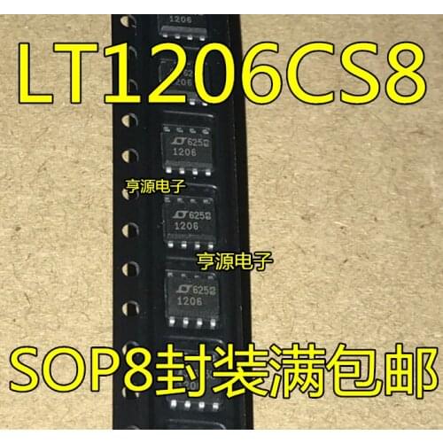 5pcs LT1206CS8 LT1206 1206 SOP-8