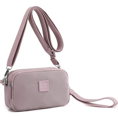Brand Women Coin Purse Small Messenger Bag Phone Wallets Nylon Female High Quality Money Credit Card Holder Crossbody Bags