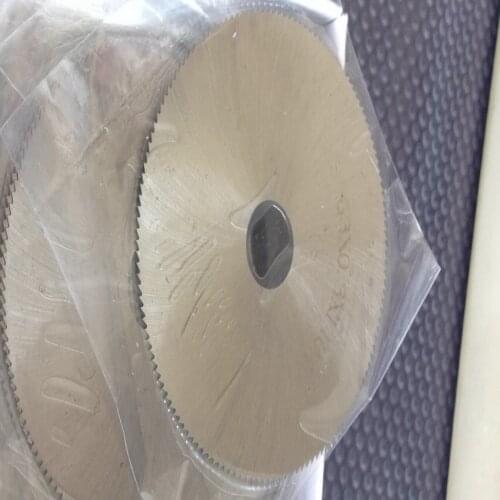 Free shipping of 50PCS/pack hss 6542/DM05/M2 made of metal slitting disc 63mm*0.3-1.2mm*10mm*120z for jewellry cutting