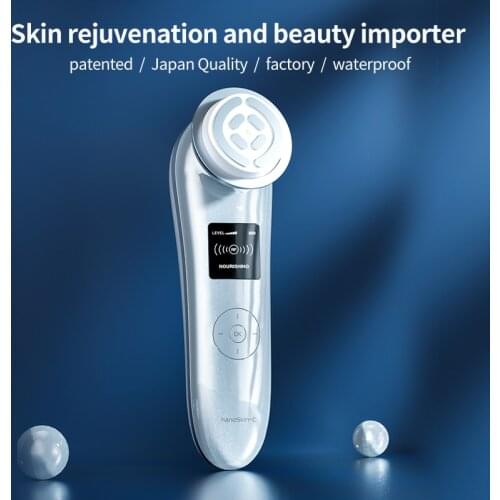 Photon Face Lifting Tighten Wrinkle Removal Skin Rejuvenatio Radio Frequency Beauty Facial Mesotherapy Electroporation