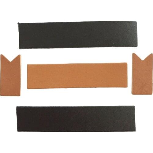 Good Price High Quality Sewing On Clothing Blank Hand Sewing On Leather Labels Patches For Garment Hats