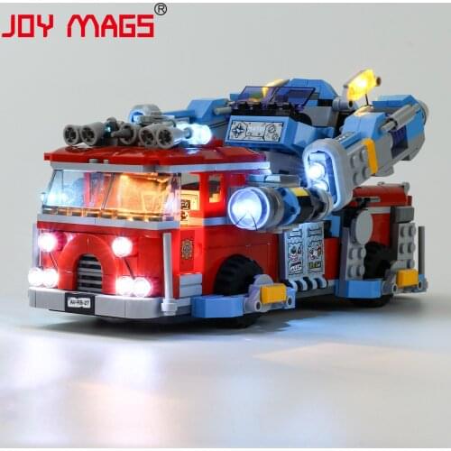 JOY MAGS Led Light Kit For 70436 Phantom Fire Truck 3000, (NOT Include Model)
