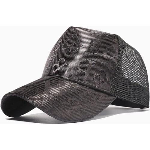 Summer Breathable Trucker Hats Snapback For Women Men New Letter Print Baseball cap Adjustable fitted Dad hat Casquette