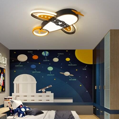 Nordic decoration home boy bedroom decor smart led lamps ceiling lights for living room indoor lighting lamparas childrens lamp